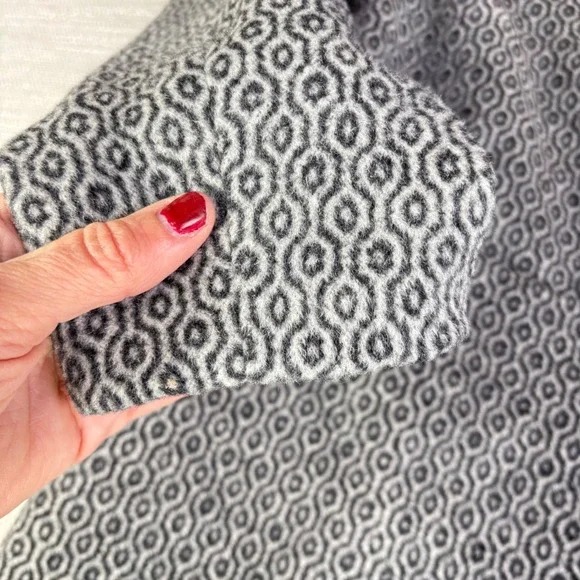 J. Mclaughlin Wool Angora Peacoat Dress Coat Women's Small Old‎ Money Classic - Picture 7 of 9
